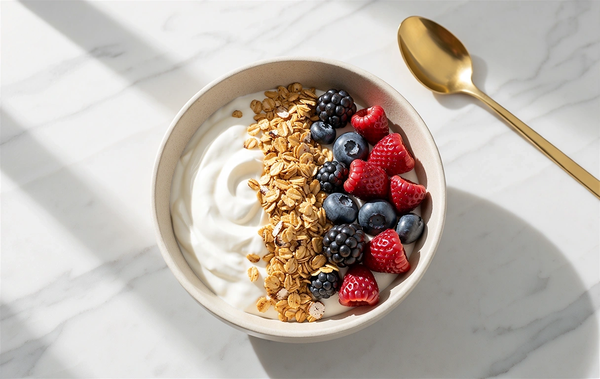 Luxury healthy breakfast